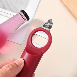 Ouvre-bouteille portable rétractable personnalisé, ouvre-bouteille et ouvre-boîte magnétique, outil d'ouverture de bière avec couvercle rétractable - Product Image 4