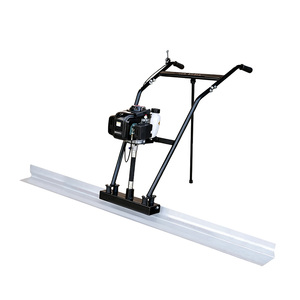 Vibro-niveleuse à béton thermique 4 temps 1,8 CV ZPC35S avec composants essentiels du moteur et rayon de braquage court - Product Image 1