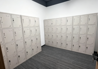Casier métallique grande capacité à 12 portes avec serrure pour étudiants, personnel, dortoir, salle de bain, appartement, armoire de rangement