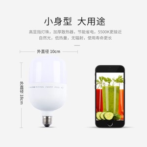 Professional Photography Led Bulb E27 220V 5500K Color Adjustable Switch Control Studio Lighting - Product Image 3
