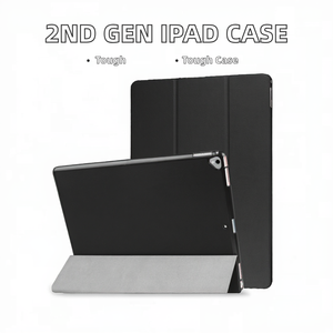 Étui clavier pour <span class=keywords><strong>iPad</strong></span> <span class=keywords><strong>Pro</strong></span> 12.9 2e génération, modèles 2017 et 2015, cuir PU, protection TPU, moulage privé, luxe simple - Product Image 2