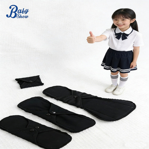 Assorbente Mestruale in Puro Cotone a 4 Strati, Confortevole e Delicato sulla Pelle, Riutilizzabile per Giorno e <span class=keywords><strong>Notte</strong></span> - Product Image 1