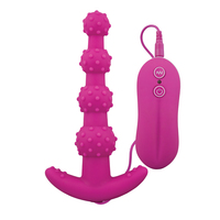 Aphrodisia 10-Modus Max Pleasure Wasserdichte Analkugeln Silikon Vibrierender Persönlicher Wellness-Massager Batteriebetrieben