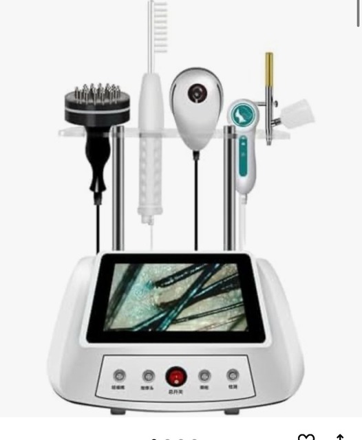 Portable Scalp Treatment Machine for Hair Regrowth Dandruff Removal and Follicle Revitalization