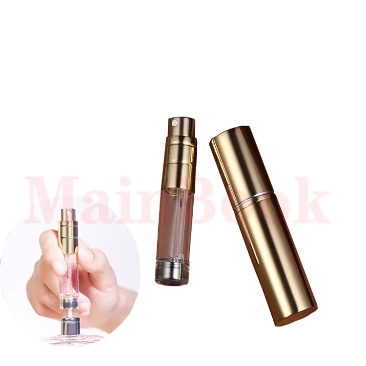 Mini Perfume Bottle Parfum Spray Arabic Glass Metal Bottles Branded Amber Small Empty Sprays Atomizers Perfume bottle