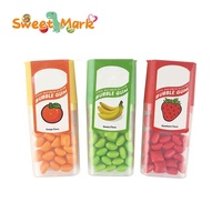 Bonbons à la saveur de fruits, chewing-gum sucré en petite bouteille