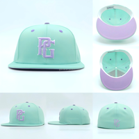 Gorras Ajustadas de Diseño para Hombre, de Alta Calidad OEM, con Logotipo Bordado en 3D Personalizado, Gorra de Béisbol con Visera Plana para Exteriores