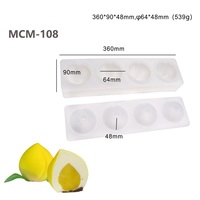 Maßgefertigte Fruchtförmige 3D-Silikonformen für Kerzen, Kuchen, Fondant und Schokolade Silikonform zur Kuchendekoration