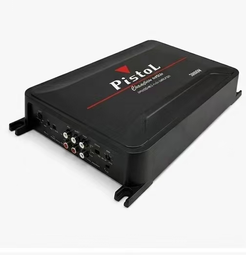 PISTOL GM-D804 4-Channel 3800W Class AB 12-24V Car Amplifier 75W X4 RMS 4 Ohm Full Range Stereo Audio Power
