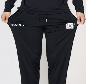 Pantalones de Seda Helada ROKA para Hombre, Ligeros, Elásticos, Transpirables, Casuales de Verano con Bolsillos con Cremallera Segura - Product Image 5