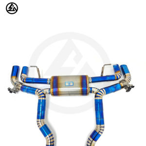 Sistema de Escape Catback con Válvulas de Titanio de Alta Calidad CSZ para <span class=keywords><strong>BMW</strong></span> G12 M760i M760Li 6.6T, Silenciador Valvetronic con Control Remoto - Product Image 4
