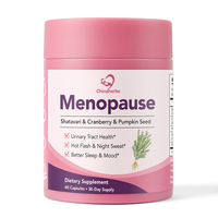 Chinaherbs Vente en gros 1020mg Capsules de soutien pour la ménopause Prêtes à être expédiées Apaise les bouffées de chaleur Végétalien Sans gluten Prix de gros BRC NSF GMP