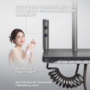 Sistema de Ducha de Lujo Moderno para Montar en la Pared, con Cabezal de Ducha de Lluvia, Acero Inoxidable Cepillado - Product Image 5