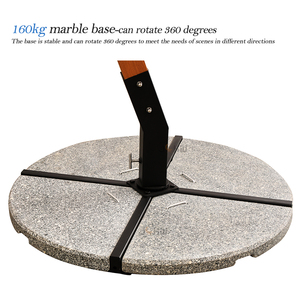 <span class=keywords><strong>Parasol</strong></span> de luxe personnalisable 3x3 3,5x3,5m, grand <span class=keywords><strong>parasol</strong></span> de patio commercial pour extérieur, jardin, plage, avec base - Product Image 6