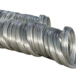 Sıcak daldırma galvanizli çelik tel 12/ 16/ 18 Gauge elektro galvanizli Gi demir bağlayıcı tel