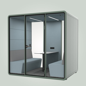 พ็อดสำนักงานขนาด L แบบพกพาและบูธปรับแต่งได้พร้อมสักหลาดอะคูสติกสำหรับสัตว์เลี้ยง - Product Image 2