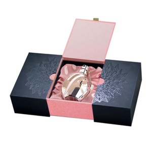 กล่องน้ำหอมหรูหราแบบกำหนดเองพร้อมบริการพิมพ์ลายและบรรจุภัณฑ์กล่องของขวัญแบบสองประตู - Product Image 5