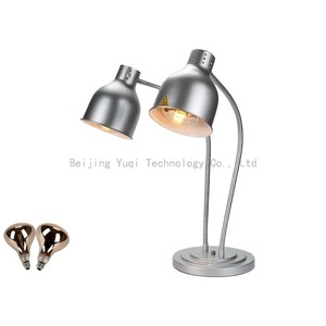 Lampada Riscaldante <span class=keywords><strong>Elettrica</strong></span> per Alimenti, Attrezzatura da Cucina in Argento, Scaldavivande per Buffet, Illuminazione Termica per Ristoranti - Product Image 4