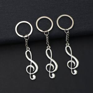 Llavero Metálico con Nota Musical, Regalo Creativo y Práctico, Colgante con Símbolo Musical - Product Image 3