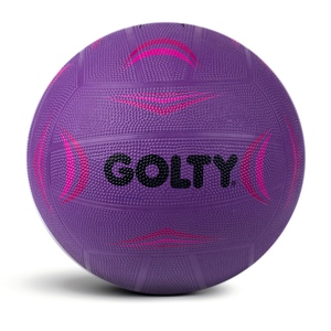 ลูกเน็ตบอล GOLTY GNR-1001 ขนาด 5 น้ำหนัก 400-450 กรัม รอบวง 680-700 มม. พร้อมโลโก้สีแบบกำหนดเอง พิมพ์ลายบนยางโฟม - Product Image 1