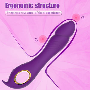 Dildo en silicone avec vibration, design gonflable pour femmes, masseur du point G, 9 modes de vibration, stimulation clitoridienne, jouets sexuels - Product Image 4
