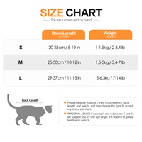Combinaison de récupération pour chat en coton tricoté tie-dye, avec fermeture dorsale anti-léchage, respirante, post-chirurgie, pour chats de petite et moyenne taille S-M-L