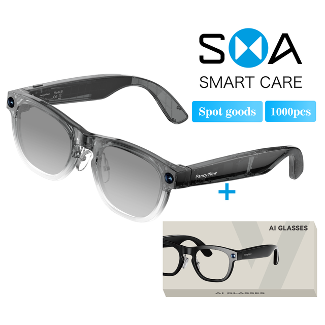 New 2026 Model of AI Smart Glasses Can Take Photos, Recognize Objects, and Have a Voice Assistant with Multiple Functions