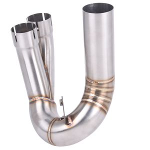 Collecteur d'échappement avant pour moto <span class=keywords><strong>Ducati</strong></span> Hypermotard 950 / SP / RVE 2022 <span class=keywords><strong>2023</strong></span> 2024 2025 en acier inoxydable - Product Image 3