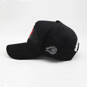 Casquette de golf et de baseball de luxe de haute qualité, non structurée, anti-UV, 5 panneaux, brodée DandI, Gorra Problematic and Dangerous - Product Image 5