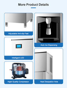 Automatic Air Cooling Compressor <strong>Ice</strong> Cube Vending Machine High Capacity Touch Screen Control All One <strong>Ice</strong> <strong>Dispenser</strong> for Hotel - Product Image 4