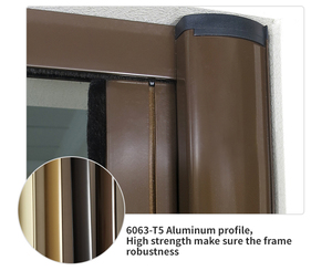 <span class=keywords><strong>Mosquitera</strong></span> <span class=keywords><strong>enrollable</strong></span> retráctil con marco de aluminio <span class=keywords><strong>para</strong></span> <span class=keywords><strong>puerta</strong></span>, antimosquitos, insectos y moscas. - Product Image 3