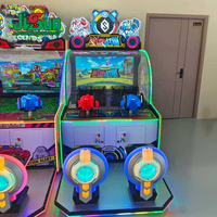 Machine de jeu d'arcade à monnayeur Mecha God la plus vendue, jeu de marteau 2 joueurs interactif multijoueur pour zone de jeux de centre commercial
