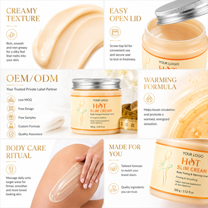 Crème Chauffante Bio Naturelle pour la Relaxation Musculaire et le Tonification des Mollets, des Seins, de la Taille, du Ventre, du Visage et du Corps - Product Image 2