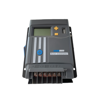Contrôleur de charge solaire MPPT 12V 24V haute puissance 10A, paramètre réglable avec double port USB, régulateur de panneau solaire, nouveau