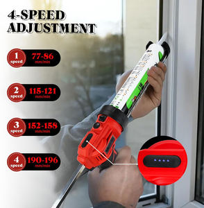 <span class=keywords><strong>Pistola</strong></span> <span class=keywords><strong>de</strong></span> Calafateo Inalámbrica AKX 20V, Nuevo Diseño, Automática, Portátil, con Batería, 4 Velocidades, para <span class=keywords><strong>Silicona</strong></span> - Product Image 4