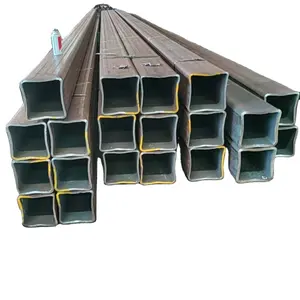 1/2x1/2 pulgadas ERW acero dulce q345b Tubo Rectangular galvanizado 16mn tubo de acero cuadrado hueco metal