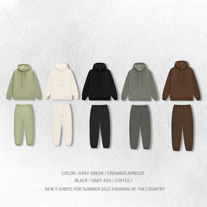 Nuevos productos Moda para hombres Oversized Heavyweight 100% Cotton Custom Logo Terry Hoodie Pullover Sudadera - Product Image 2
