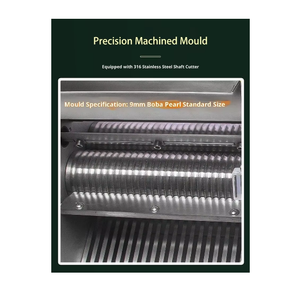 Máquina Automática para Hacer Gnocchi, Máquina para Hacer Bolas de Taro Redondas, Máquina para Hacer Perlas de Tapioca de Acero Inoxidable, Equipo Auxiliar para Té de Burbujas - Product Image 5