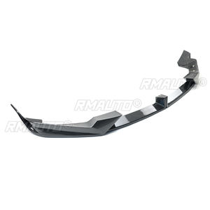 <b>For</b> BMW X5 G05 LCI M Sport 2023+ <b>Car</b> Front Bumper Lip <b>Diffuser</b> Splitter Spoiler Auto Accessory Carbon Fiber Look Glossy Black - Product Image 3