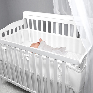 Couverture <span class=keywords><strong>de</strong></span> <span class=keywords><strong>lit</strong></span> <span class=keywords><strong>bébé</strong></span> en tissu <span class=keywords><strong>respirant</strong></span> en maille aérée, pare-chocs pour <span class=keywords><strong>lit</strong></span> <span class=keywords><strong>bébé</strong></span> - Product Image 4