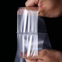 Sac en plastique à poignées latérales, jetable, pour plats à emporter, sac d'emballage transparent, qualité alimentaire, prix bas