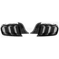 Conjunto de Luces Traseras para Ford Mustang Versión Estadounidense 2015-2020, 5 Modos, LED Completo, Señal de Giro Dinámica, Luz de Freno, Lente Ahumada