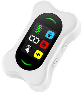 Collare di addestramento ricaricabile intelligente AI Anti-abbaiare per cani di grossa taglia 6 collare di controllo della corteccia di sensibilità regolabile - Product Image 1