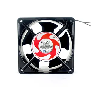 szjz 120mm fan ac 220v 115v 240v alüminyum soğutma fanı 120mmx120mmx38mm