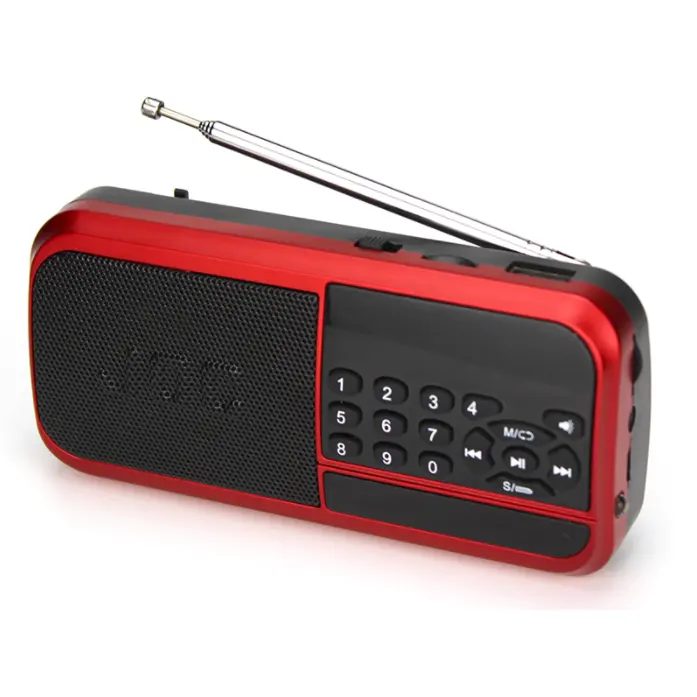 Joc H798 Mini Draagbare Digitale 80 Juzuk Surah Suara Burung Al-Quran Mp3 Muziek Auto Herhaal Oplaadbare Batterij Led usb Fm Radio