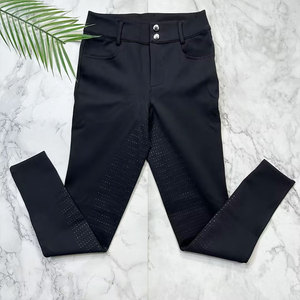 High Quality <strong>Women's</strong> Horse Riding Breeches Full Silicone <strong>Jodhpurs</strong> with Zipper Equestrian Clothing - Product Image 5
