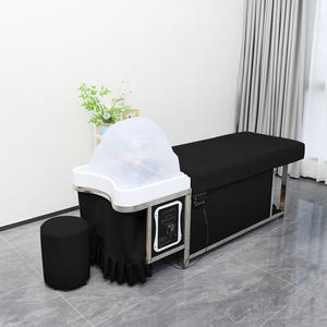 YATAI Luxus Wassersp eicher Beauty Bett <span class=keywords><strong>Massage</strong></span> Bett Shampoo Bett 120L Große Kapazität Wassertank Barber Store Spa - Product Image 6