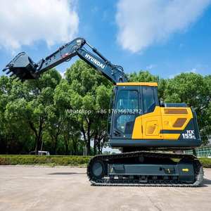 Miniexcavadora Hidráulica Hyundai Hx155L Nueva, Fabricada en Corea del Sur, Maquinaria de Segunda Mano de 15 Toneladas con Certificado CE EPA - Product Image 2