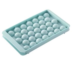 Molde de PP para 33 bolas de hielo de hockey, bandeja para cubitos de hielo con forma de bola de whisky congelada, caja para hacer paletas de hielo, regalos, herramientas y accesorios de cocina - Product Image 6
