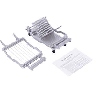 Trancheuse à fromage manuelle de table en acier inoxydable, coupe-œufs et concombres de table - Product Image 1